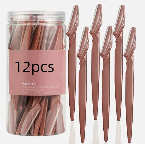 Convenient Home Beauty Eyebrow Shaping Tool Coffee Color - Shop at LoveMi