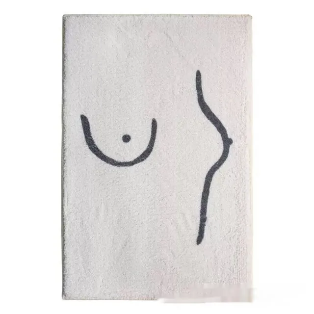 Home Bathroom Toilet Door Mat Carpet 003Style - Shop at LoveMi
