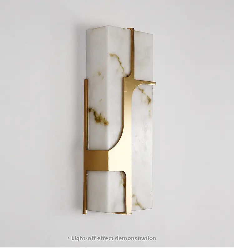 Living Room Creative Aisle Marble Wall Lamp