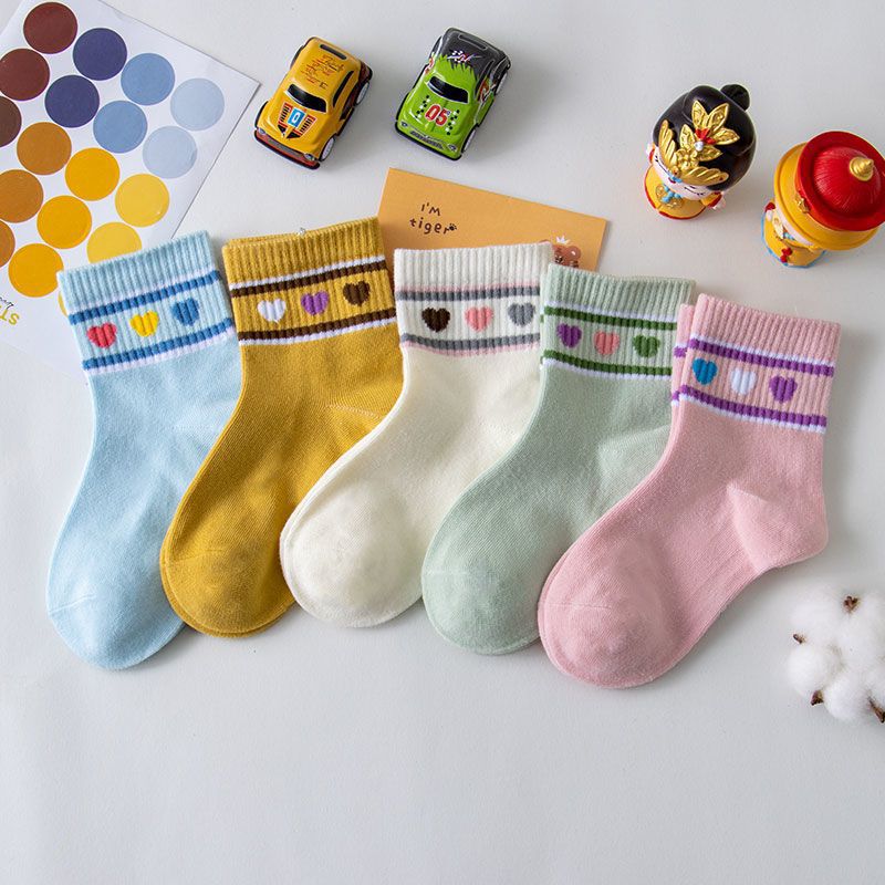 Cartoon Girl Sport Mid-calf Length Sock