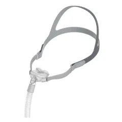 Plastic Household Respirator Nose Pillow Mask - Grey - View 1