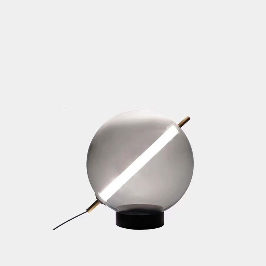 Creative Decoration Simple Glass Bedroom Bedside Lamp