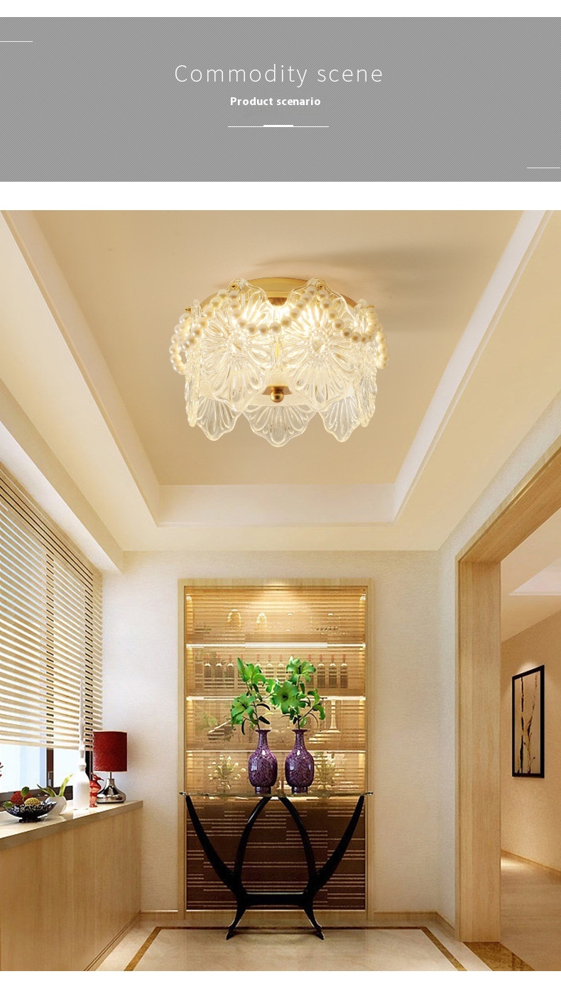 Retro Balcony Aisle Ceiling Lamp Entrance Door Lamps