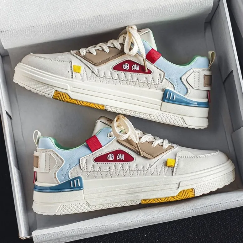 Spring New National Trendy Style Sports White