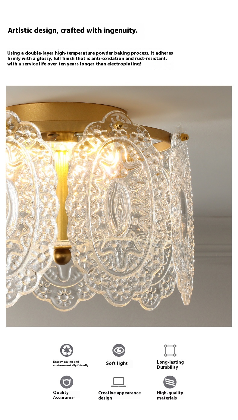 Retro Balcony Aisle Ceiling Lamp Entrance Door Lamps