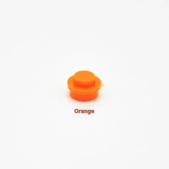 Small Particle Building Block Lamp Grain Lamp Round Brick Bag Orange - Shop at LoveMi