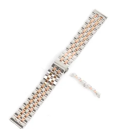 All-steel Solid Five-bead Steel Strap Men