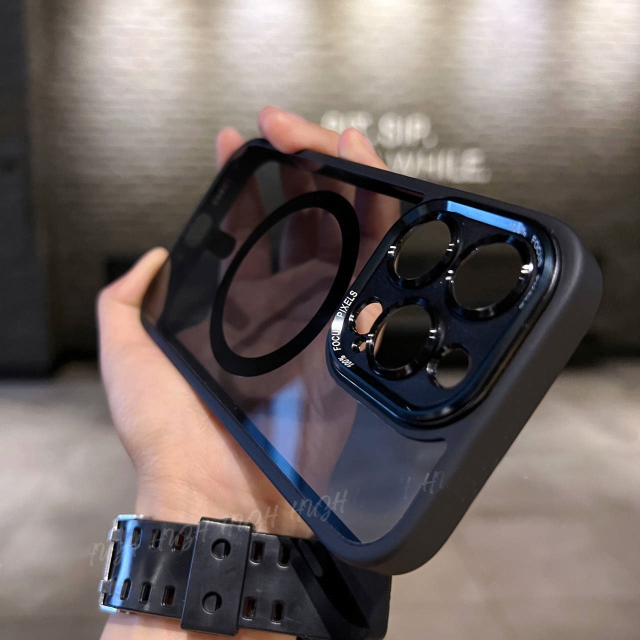 Soft Frame Advanced Primary Color Titanium Lens Phone Case - Image 11