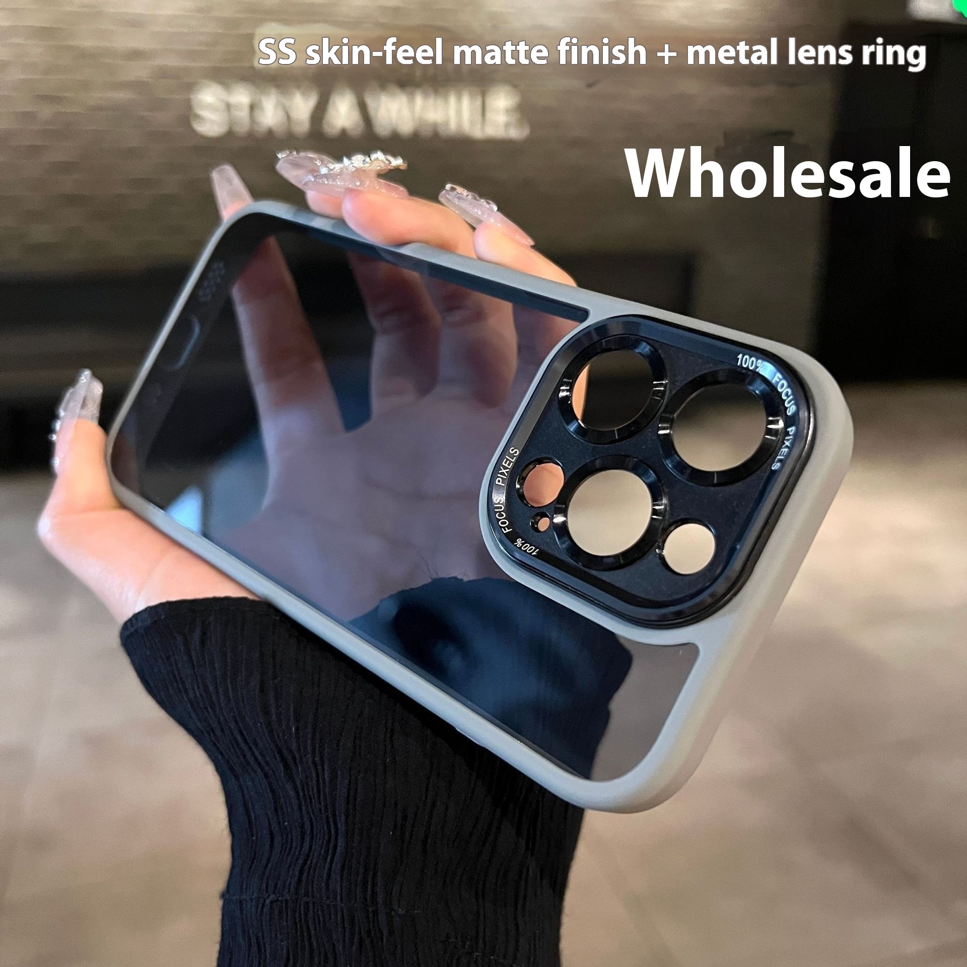 Soft Frame Advanced Primary Color Titanium Lens Phone Case - Image 3