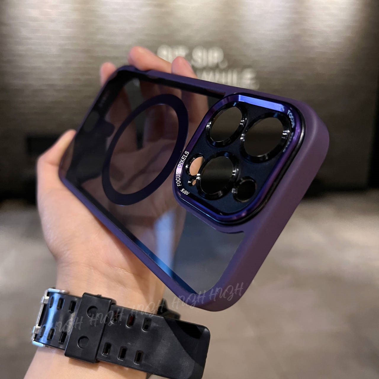 Soft Frame Advanced Primary Color Titanium Lens Phone Case - Image 5