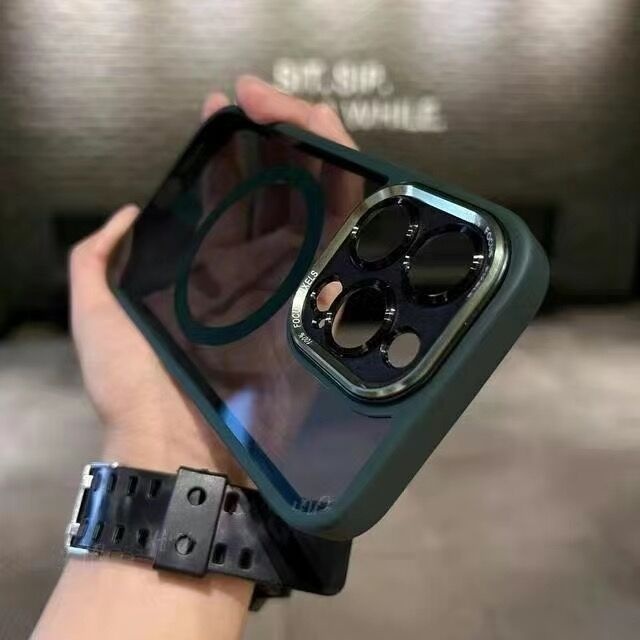 Soft Frame Advanced Primary Color Titanium Lens Phone Case - Image 6