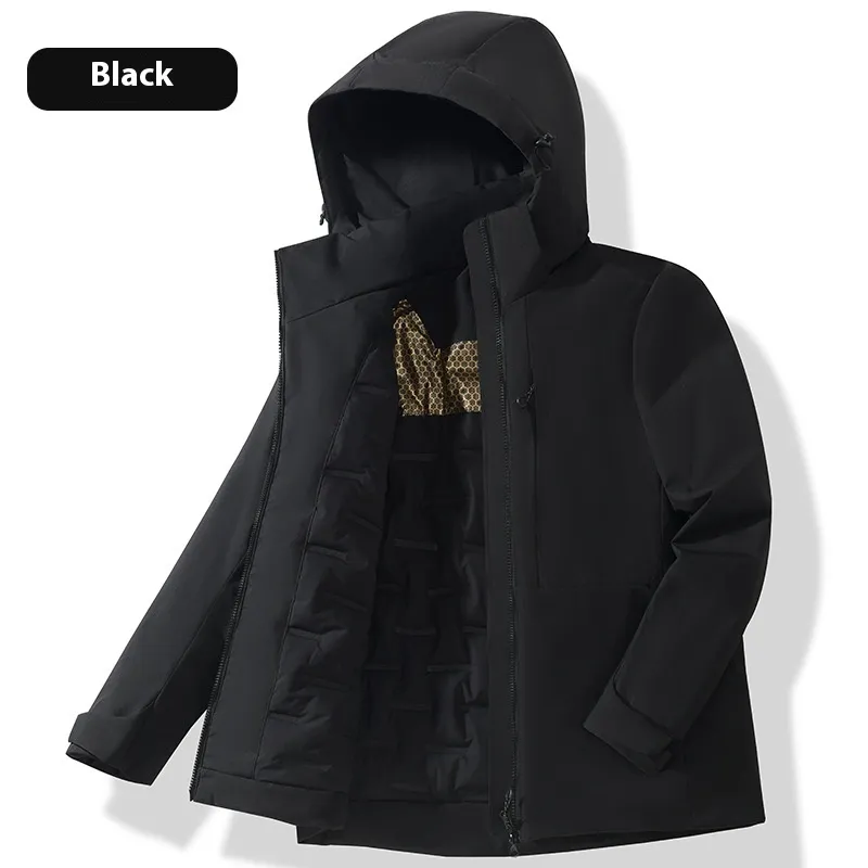 Women's Waterproof And Warm Jacket - Black