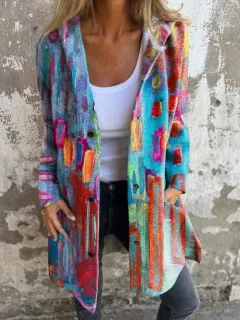 Women's Autumn And Winter Long Loose Coat - 8 Style - View 1