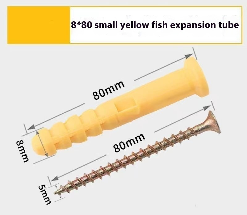 Little Yellow Croaker Plastic Expansion Bolts Nylon Expansion Pipe - Image 20