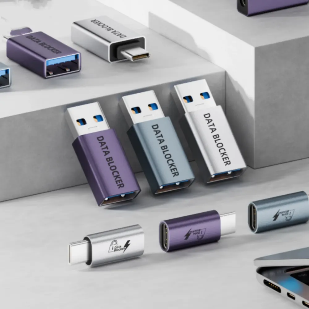 Notebook Phone Data Shielding USB Male to Type-C Female