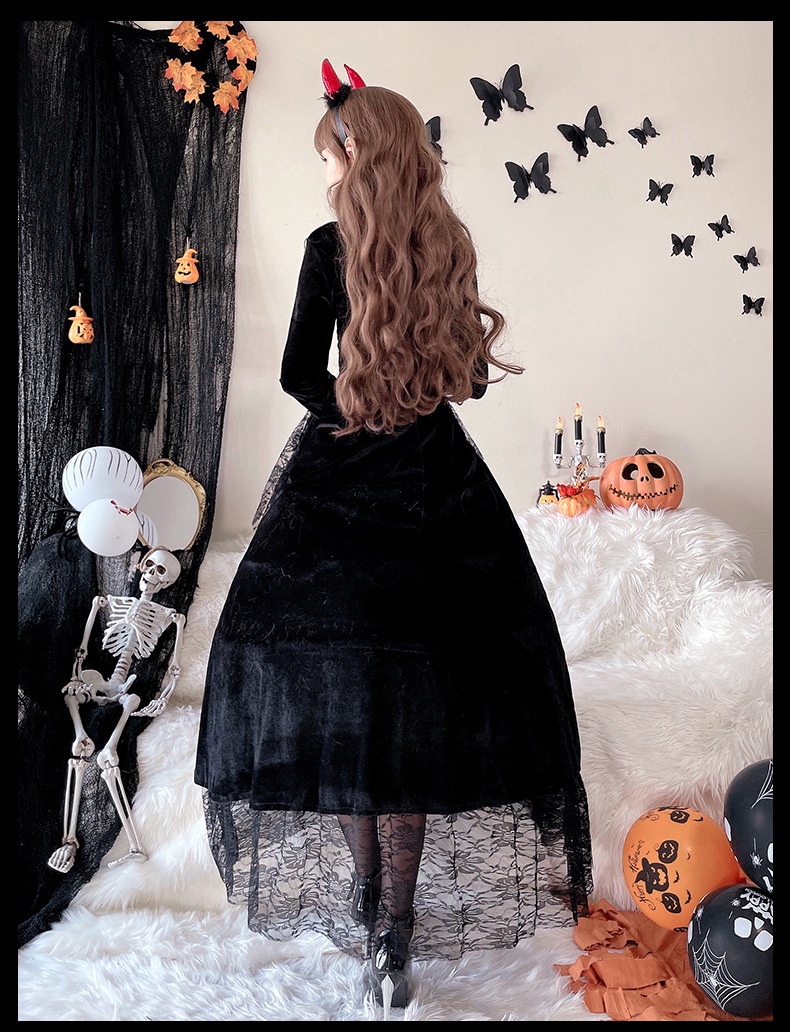 Role-playing Witch Costume Ghost Queen Performance Costume