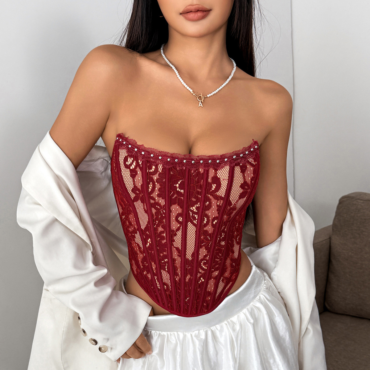 Backless Corset Top - Night Look