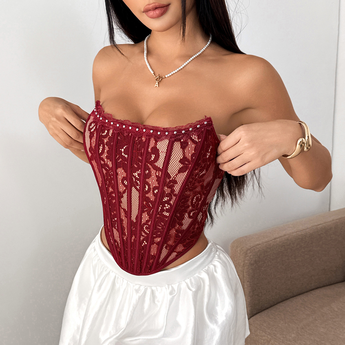 Floral Bustier - Final Look 2