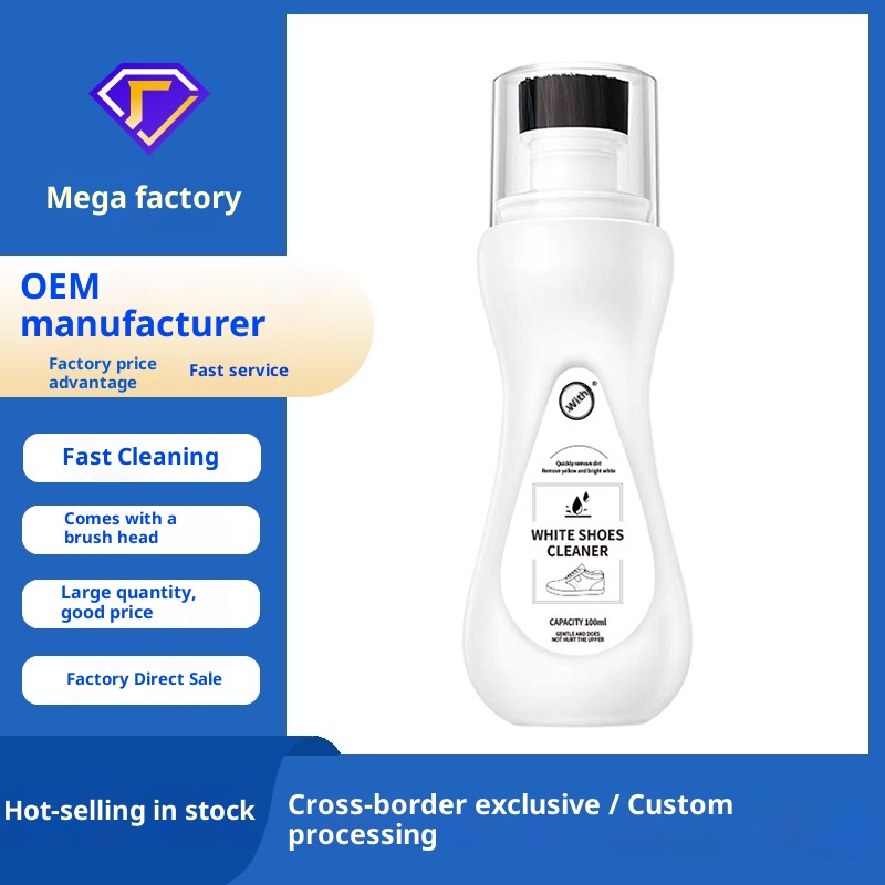 White Shoes Cleaner Wash Shoes Stain Removal Brightening Water-free