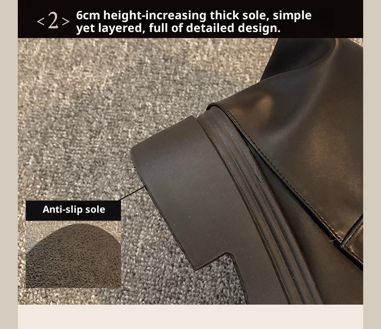 Women’s Platform Dress Boots – British Style Autumn/Winter