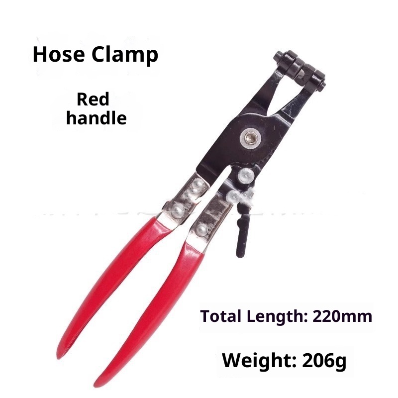 Oil Pipe Clamp Automobile Caliper Straight Throat Pipe Clamp