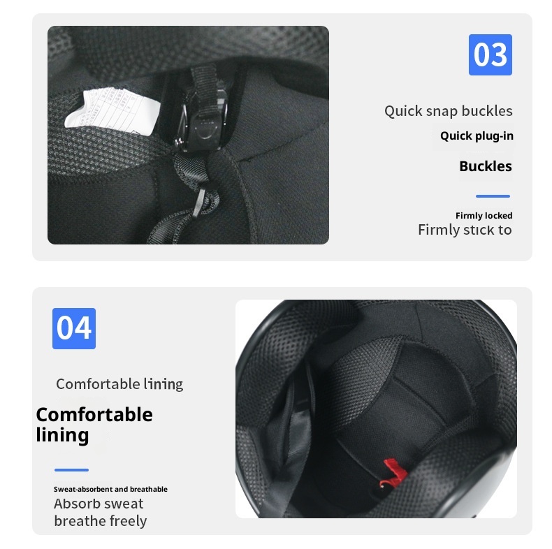 Retro Helmet Personality Men And Women