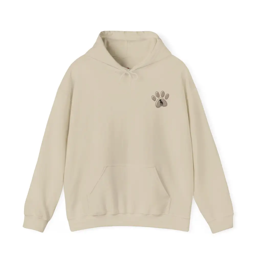 European Size Drop-shoulder Sleeve Casual Sports Hoodie Sweater - Apricot