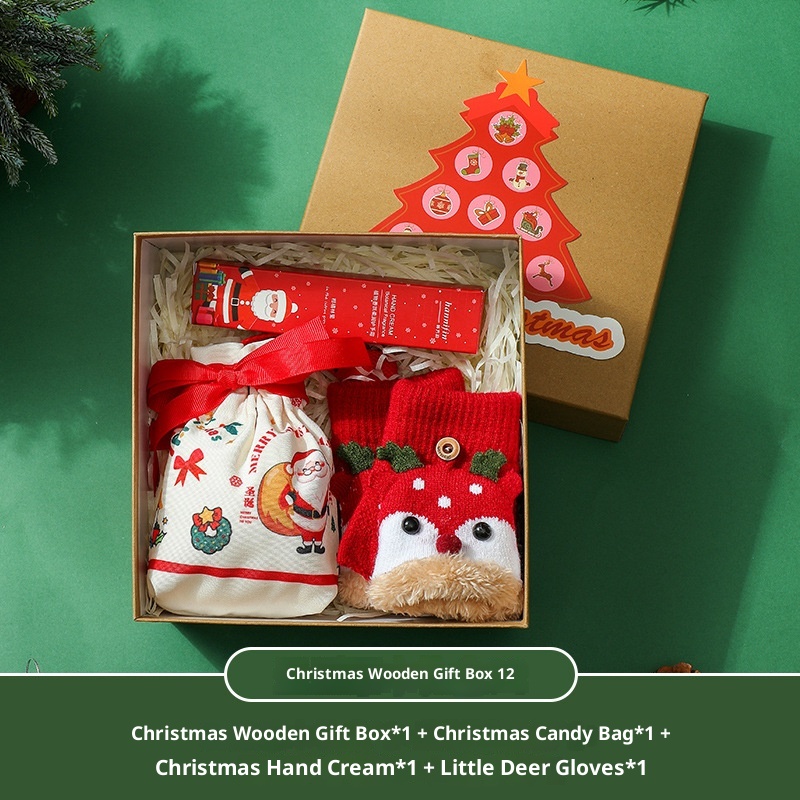 Kraft Paper Gift Box Christmas Eve Gift Bag