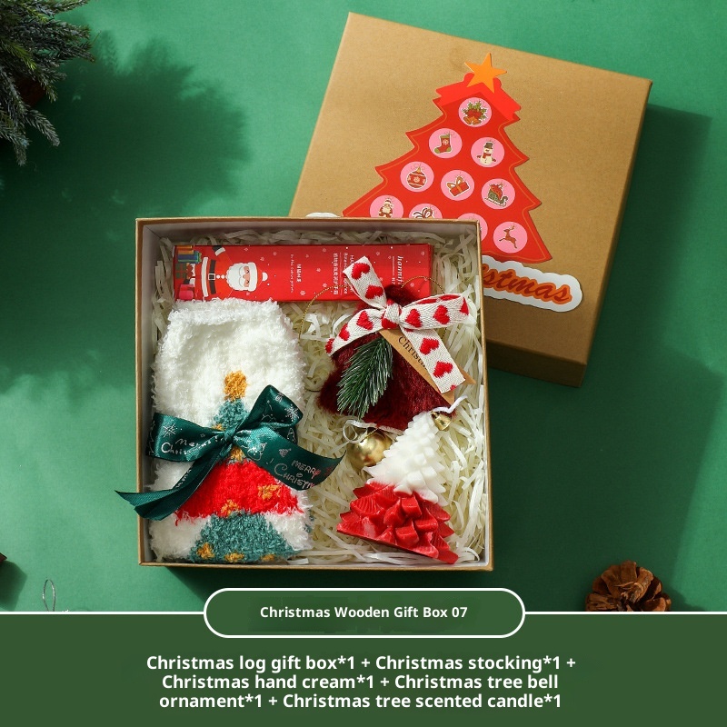 Kraft Paper Gift Box Christmas Eve Gift Bag