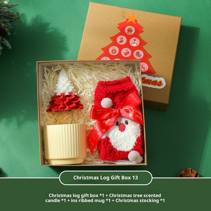 Kraft Paper Gift Box Christmas Eve Gift Bag