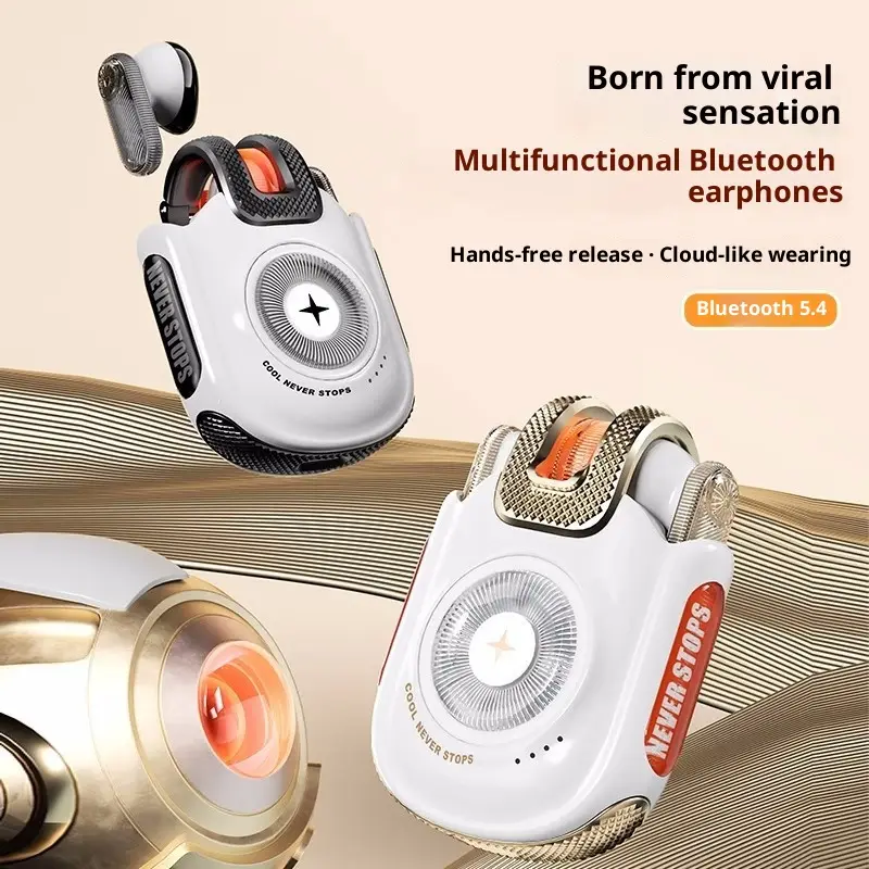Remote Control Bluetooth Headset Brush Watching Drama Video Semi-in-ear
