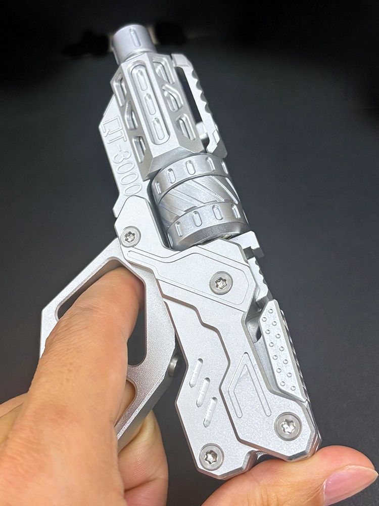 Fidget magnétique noir et argent