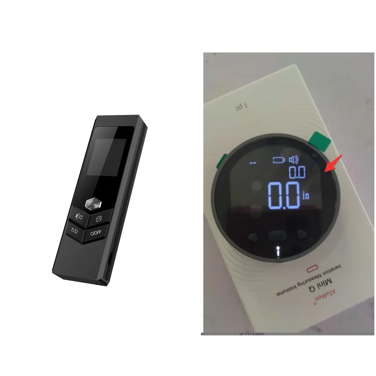 Mini Aluminum Alloy Laser Ranging High-precision Infrared Laser Ruler
