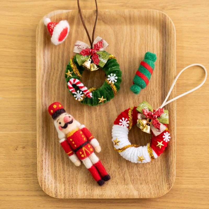 Christmas Tree Braided Stick Material Package