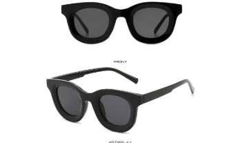 Bright Black Frame Full Gray