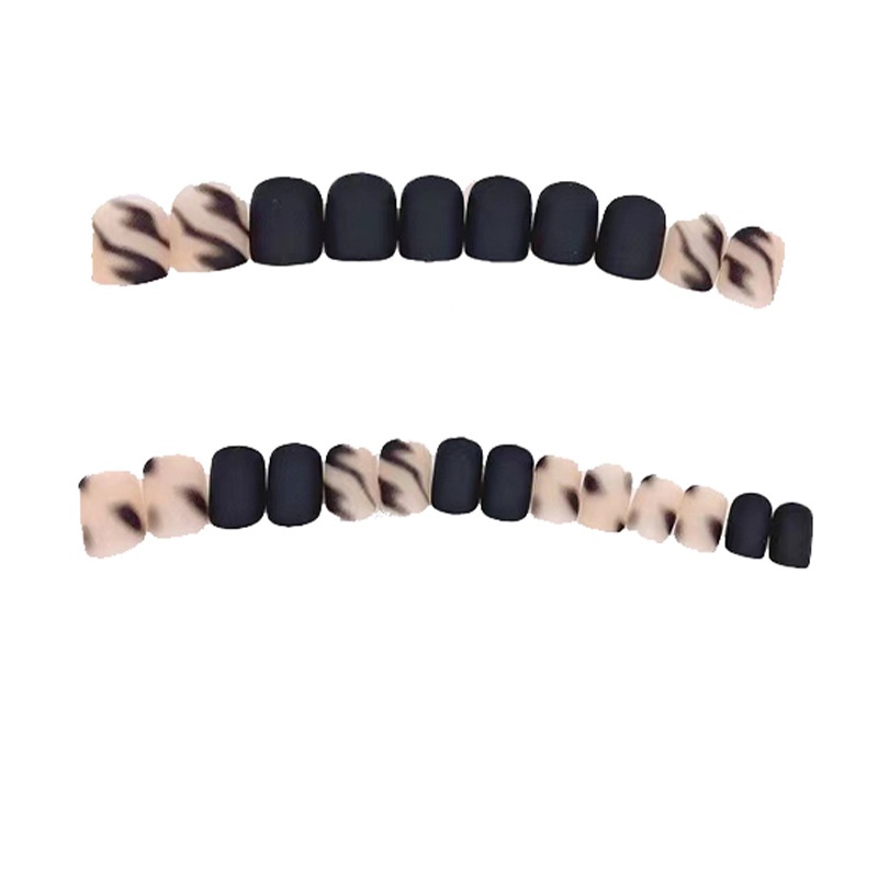 Silk Dian Ink Wear Nail Black Ink Color Nail Sticker Tie-dye 3