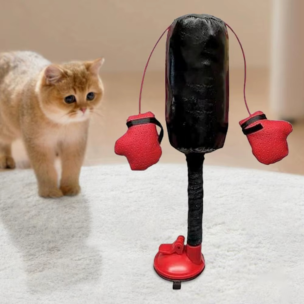 Portable Cat Punching Bag Toy Interactive Indoor Kitten Pet Supplies Koalakits36
