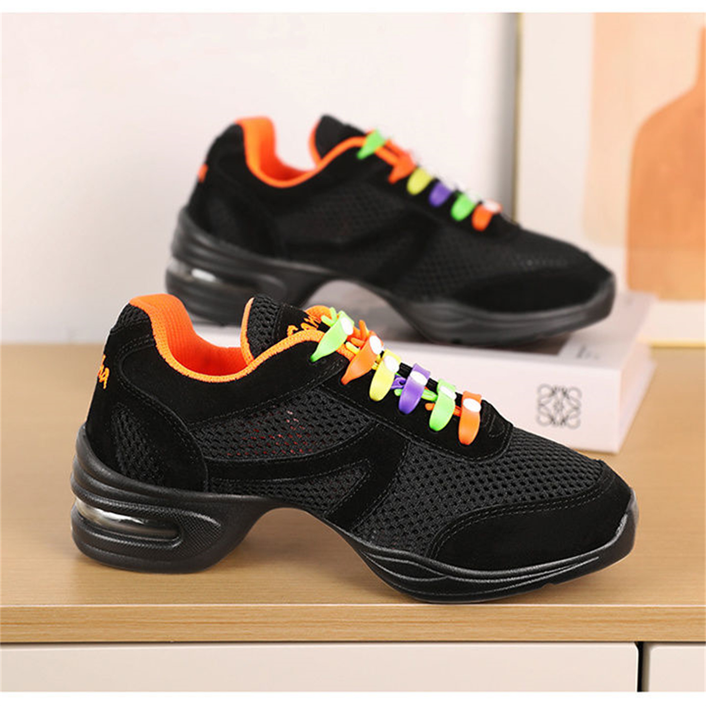 Air Cushion Mesh Modern Dance Shoes