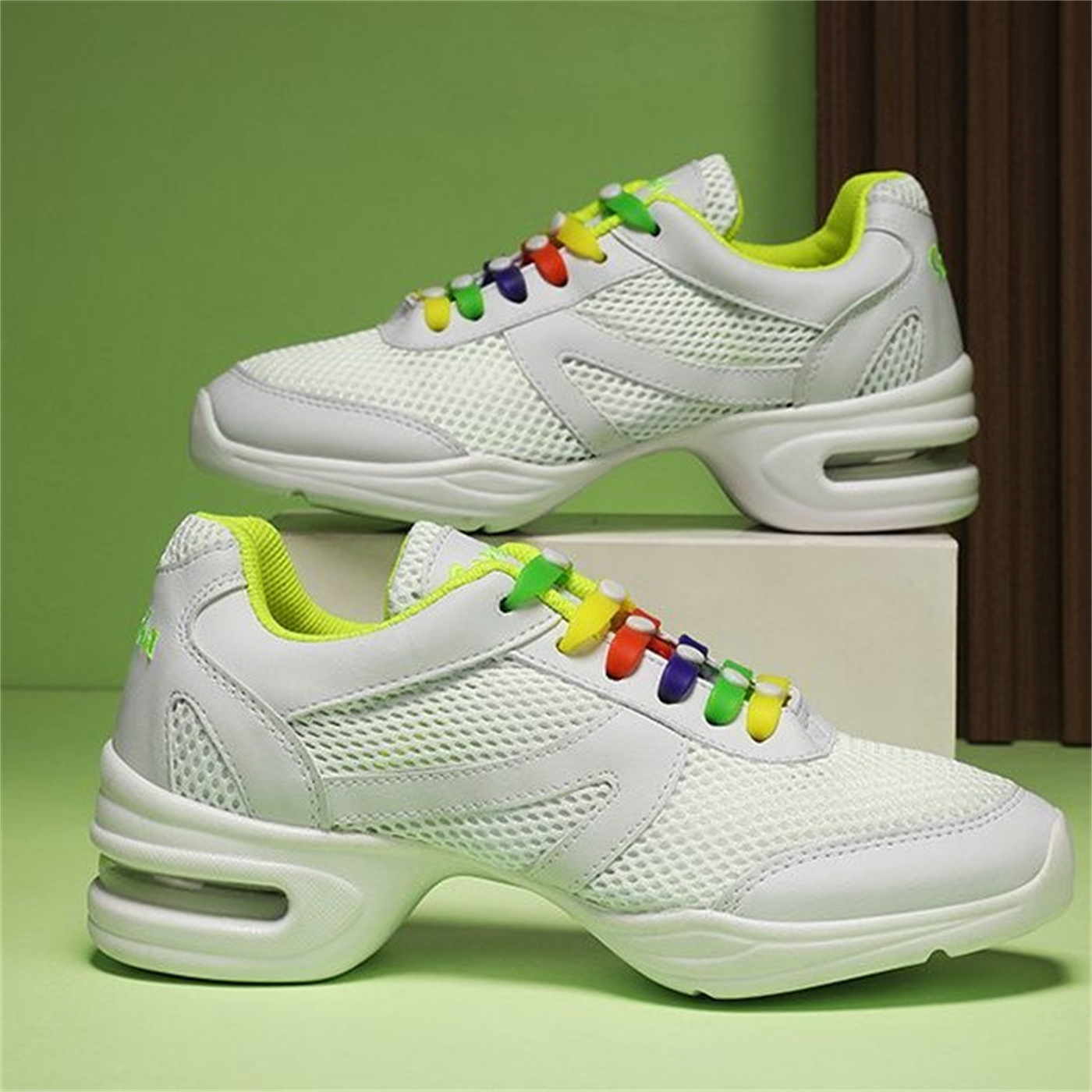 Air Cushion Mesh Modern Dance Shoes