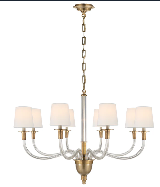 All Copper American Simple Chandelier Simple Bedroom Post-modern - Image 6
