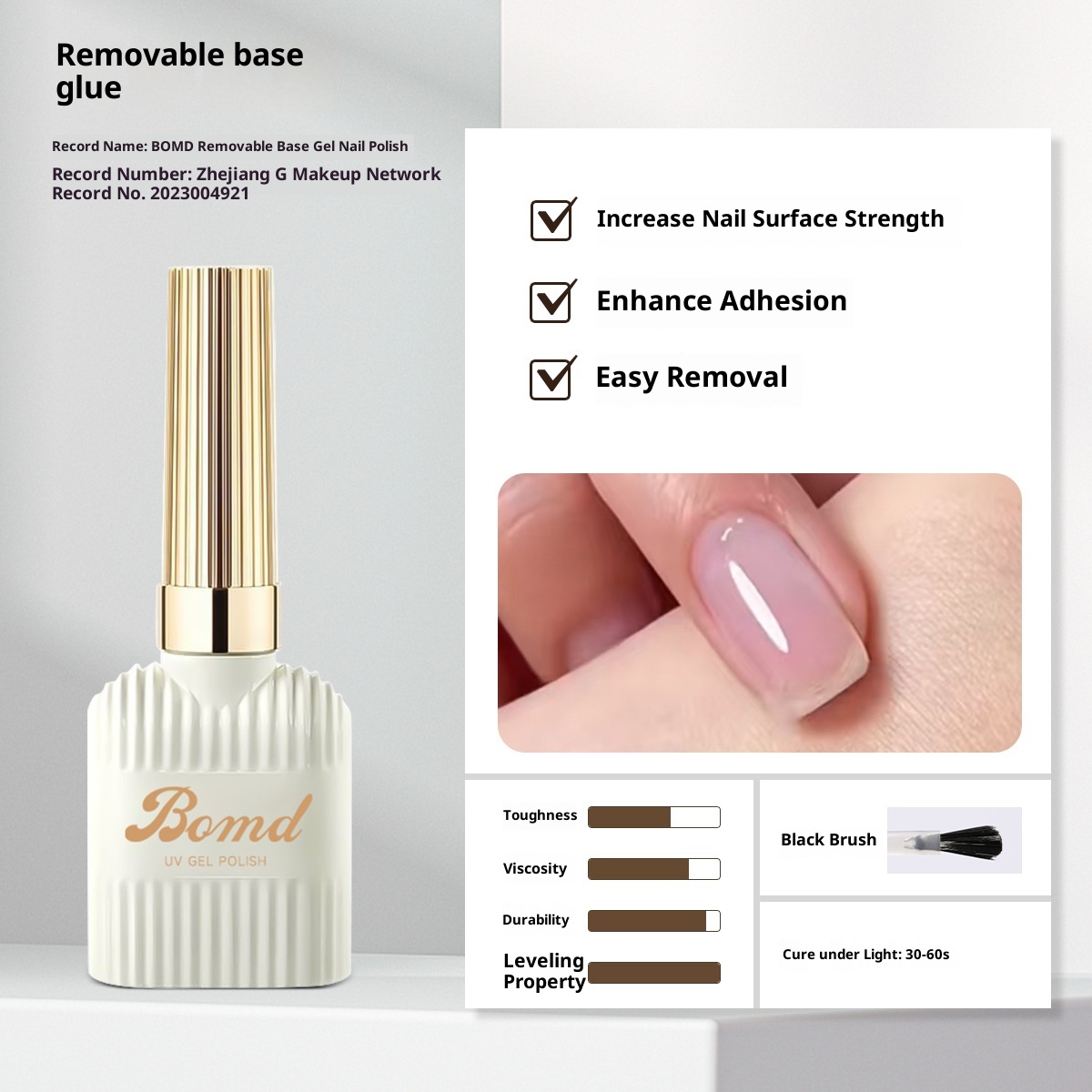 Construction Of Nail Polish Adhesive By Smudging Of Primer And Seal Coat 6