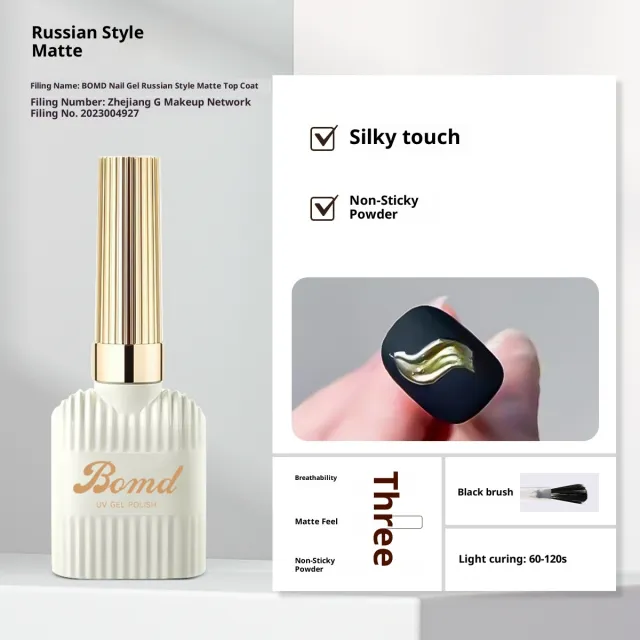 Construction Of Nail Polish Adhesive By Smudging Of Primer And Seal Coat Russian Frosted Seal - Shop at LoveMi