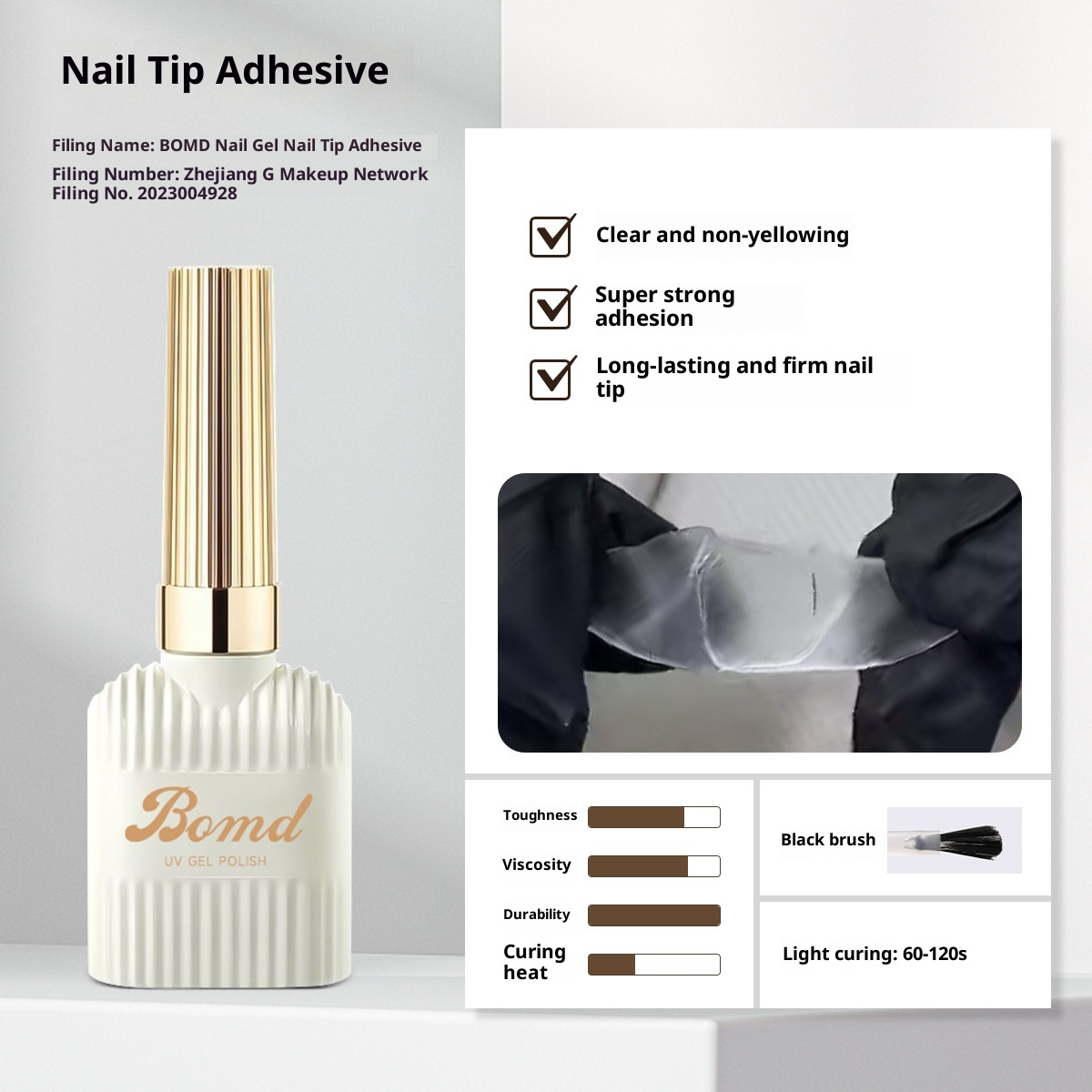 Construction Of Nail Polish Adhesive By Smudging Of Primer And Seal Coat 15