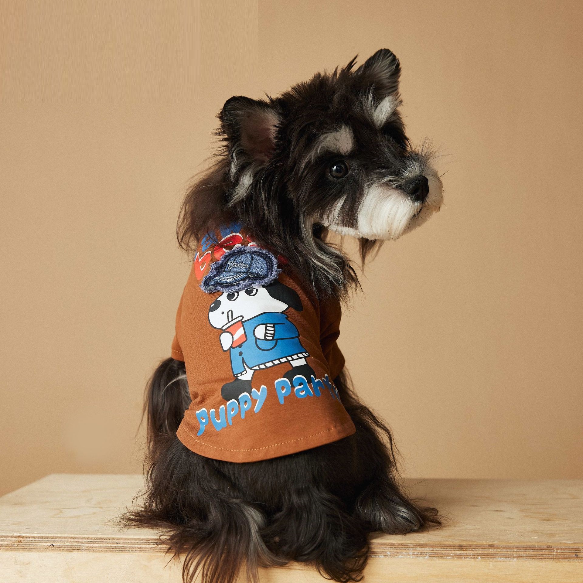 Printed Cute T-shirt Dog Clothes Spring And Summer