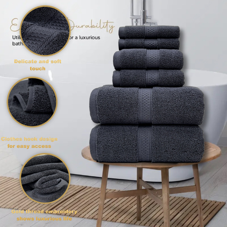Pure Cotton Bath Towels Towel Bath