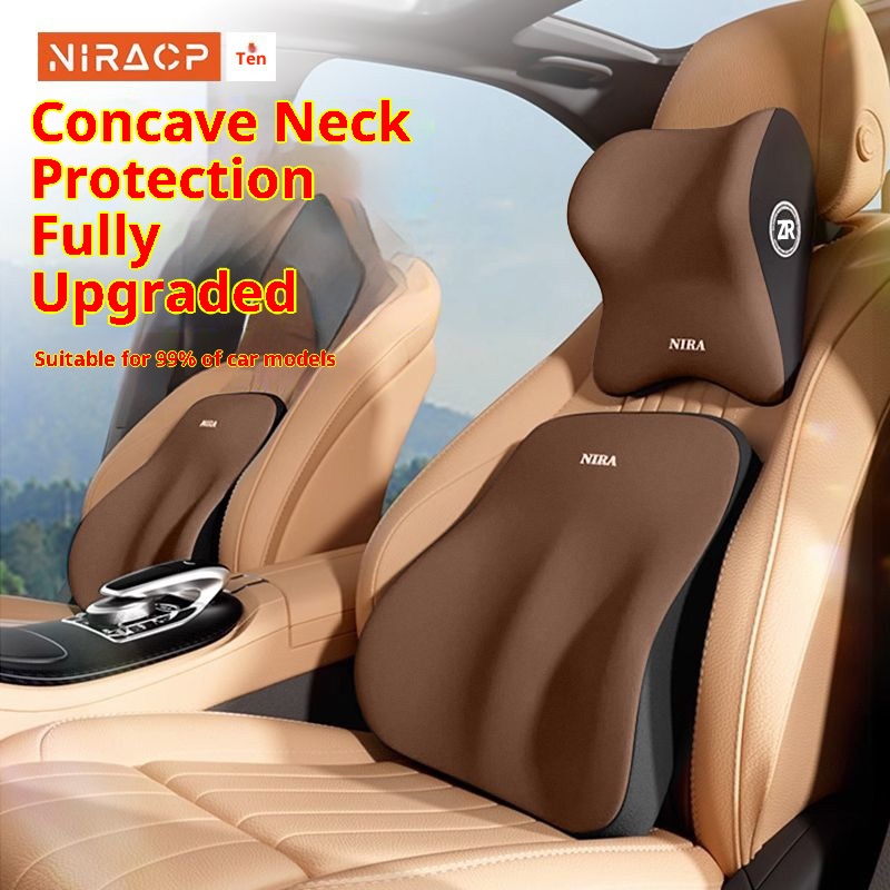 Automotive Headrest Memory Foam Car Waist Cushion - Image 6