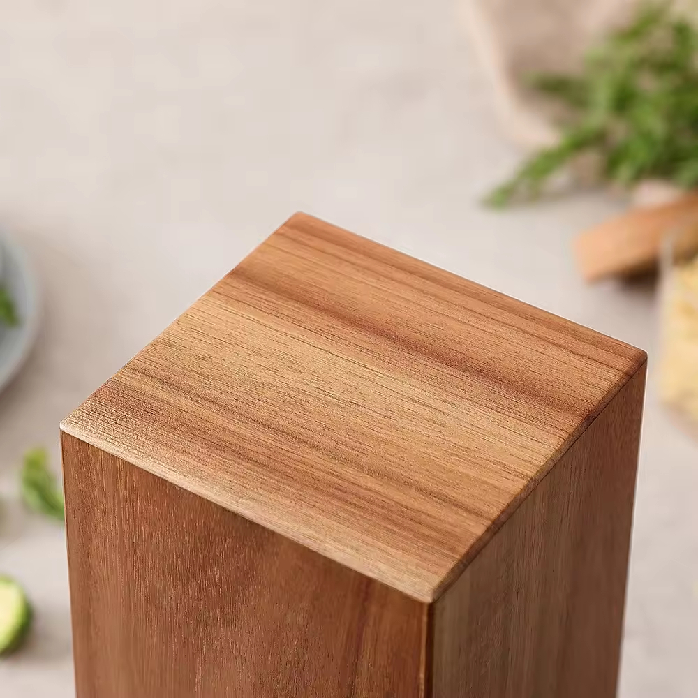 Xiangsi Wood Rotating Knife Holder Four-side Strong Magnetic Knife Holder