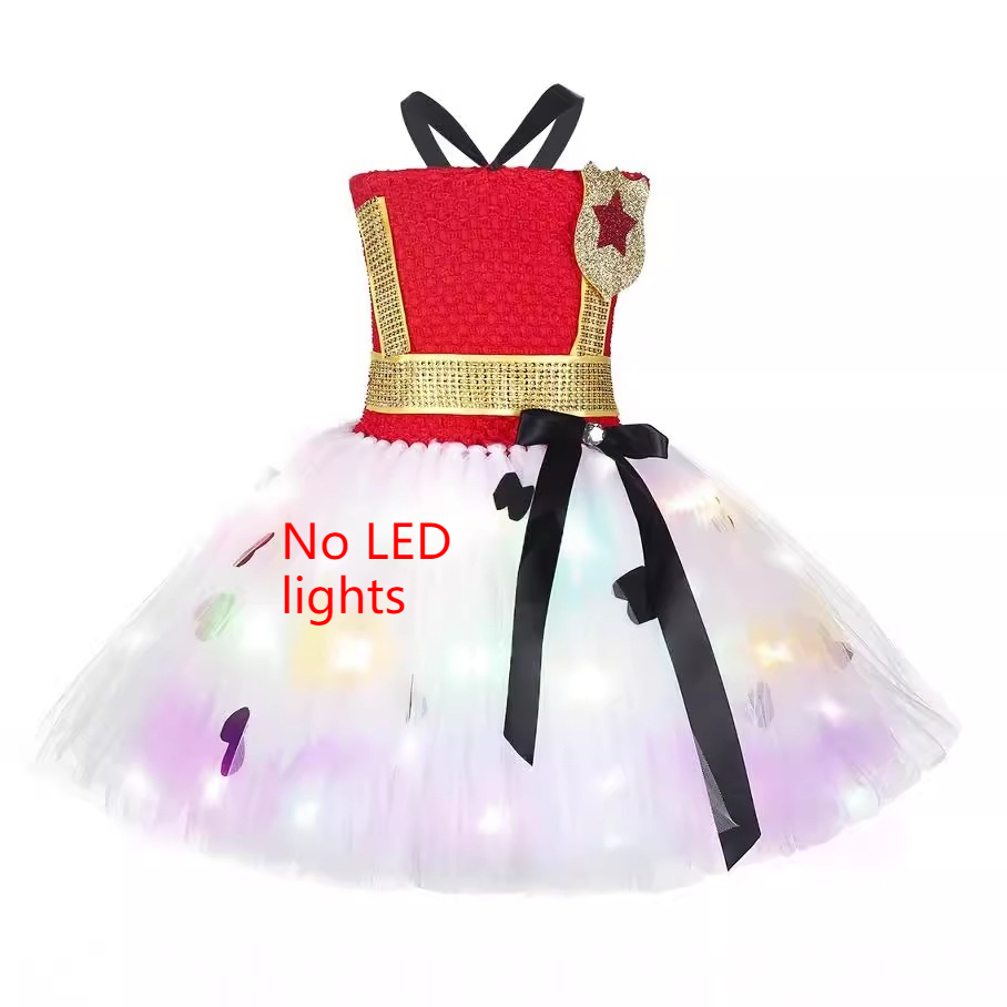 Tulle Skirt Children Festival Performance Dress