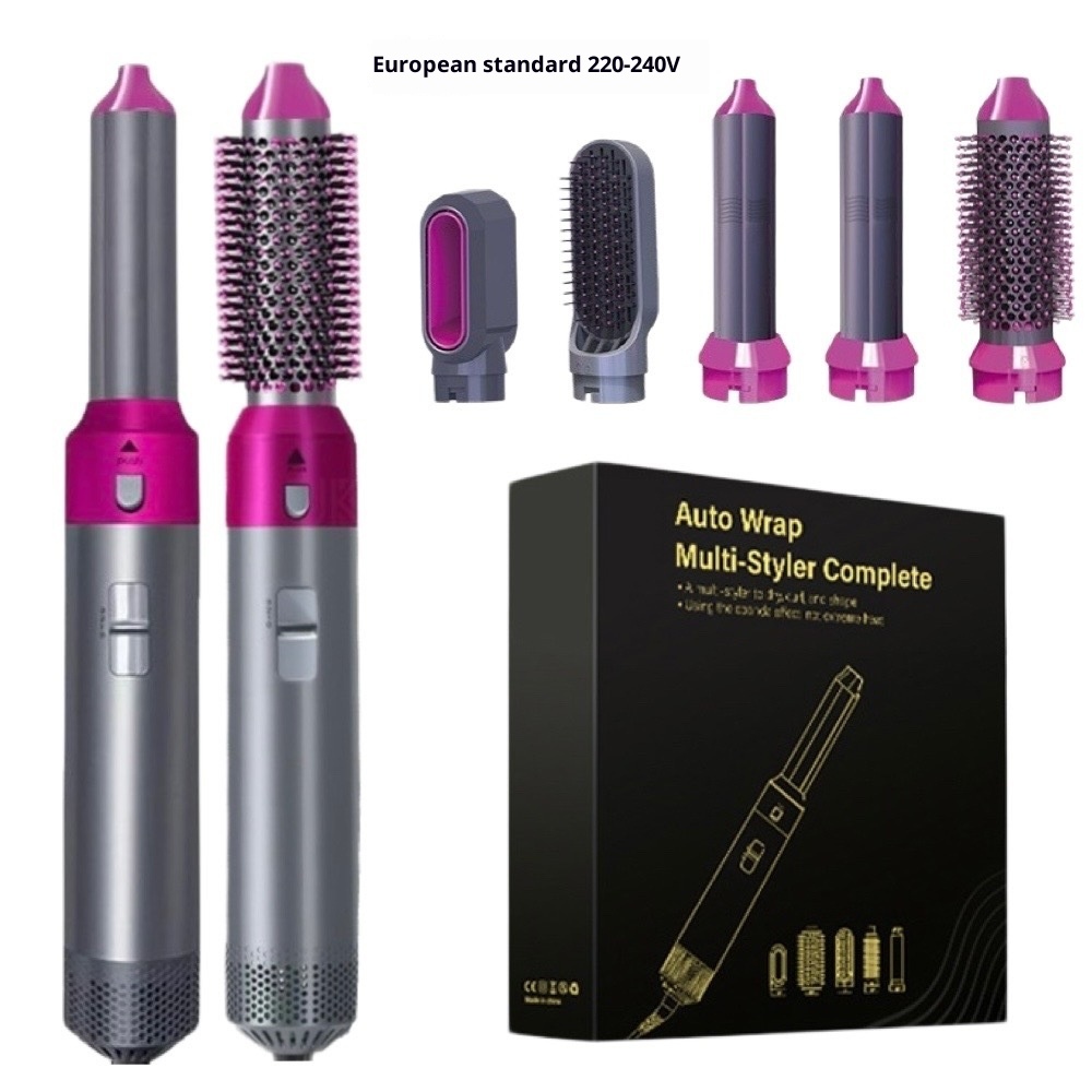 Multifunctional Five-in-one Automatic Curler Straight Comb Hair Dryer 10