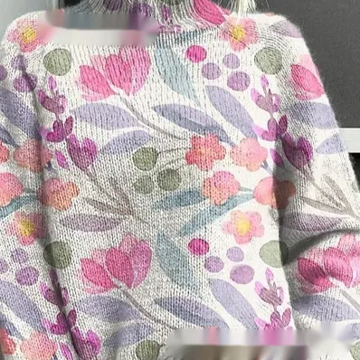 Autumn And Winter New High Neck Sweater For Women Style6 E127 - Shop at LoveMi